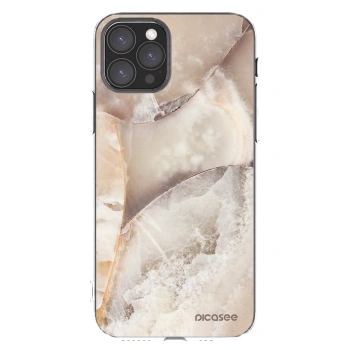 Picasee silikonski prozorni ovitek za Apple iPhone 11 Pro - Cream marble