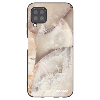 Picasee silikonski črni ovitek za Huawei P40 Lite - Cream marble