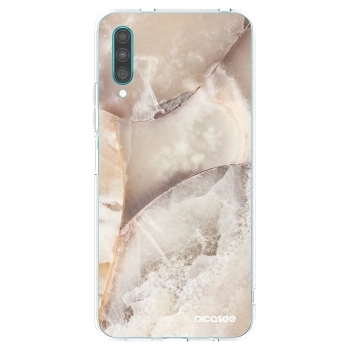 Picasee silikonski prozorni ovitek za Samsung Galaxy A30s A307F - Cream marble