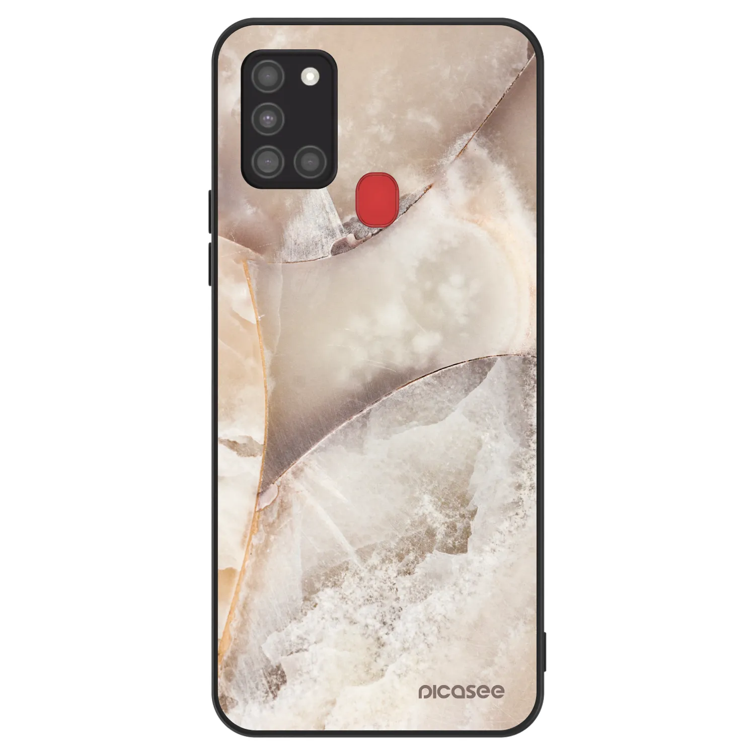 Picasee ULTIMATE CASE za Samsung Galaxy A21s - Cream marble