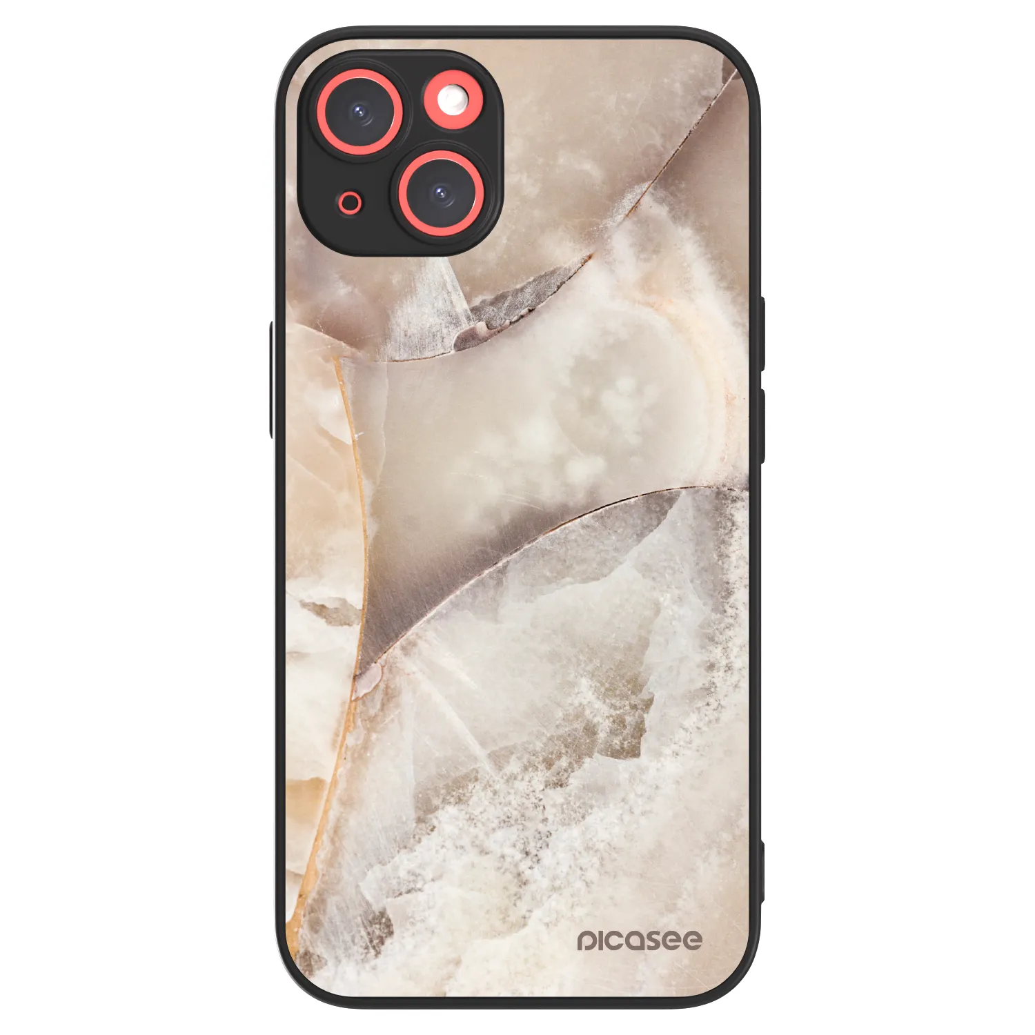 Picasee ULTIMATE CASE MagSafe za Apple iPhone 13 - Cream marble