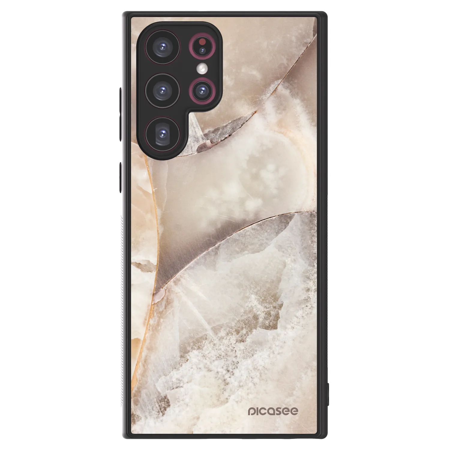 Picasee ULTIMATE CASE PowerShare za Samsung Galaxy S22 Ultra 5G - Cream marble