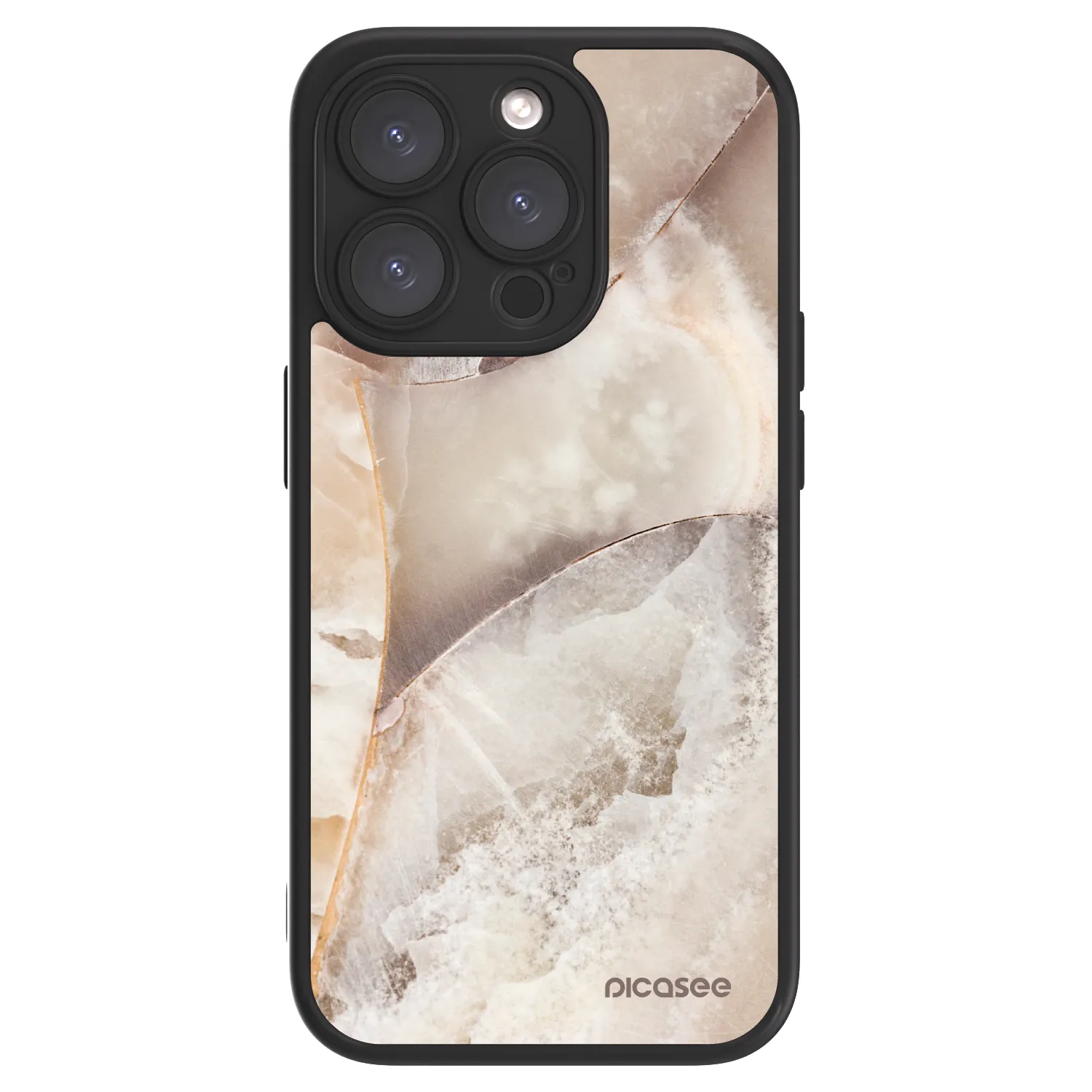 Picasee ULTIMATE CASE MagSafe za Apple iPhone 15 Pro - Cream marble