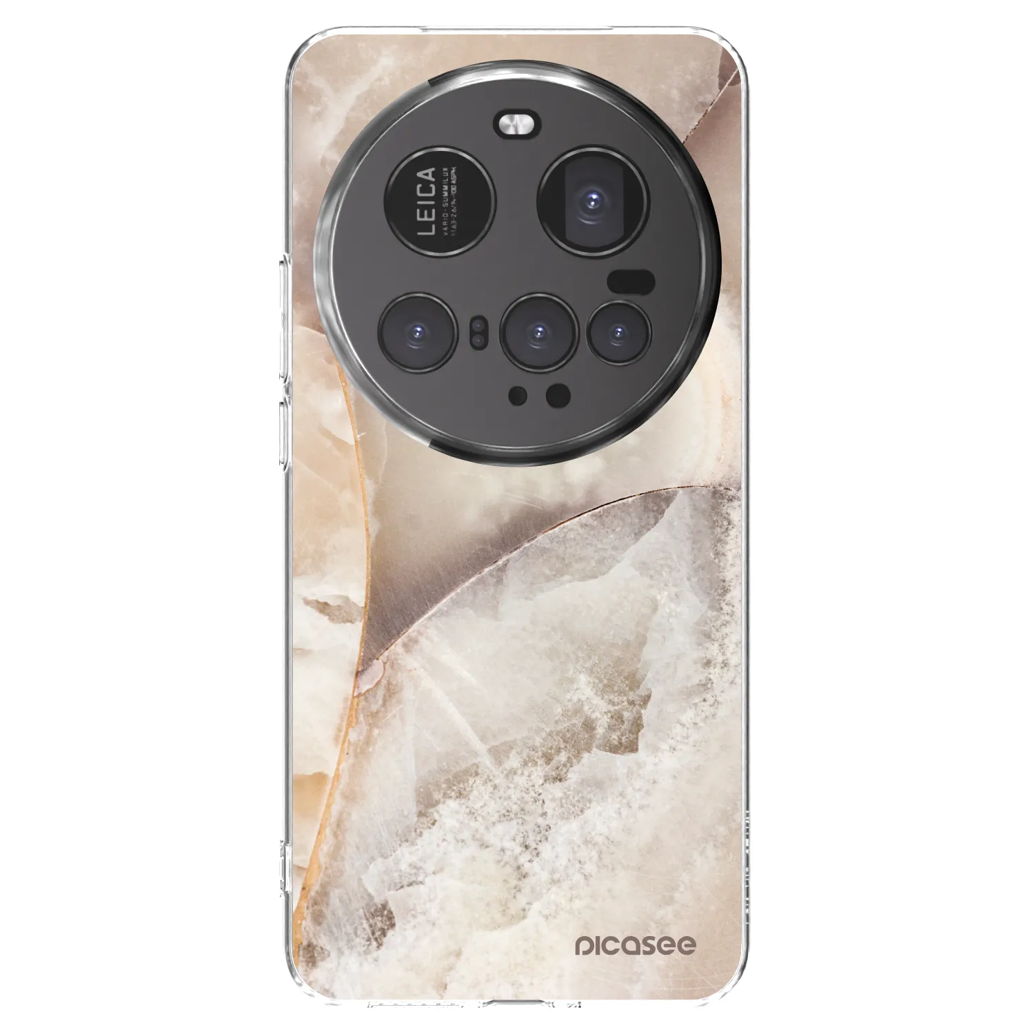 Picasee silikonski prozorni ovitek za Xiaomi 15 Ultra - Cream marble