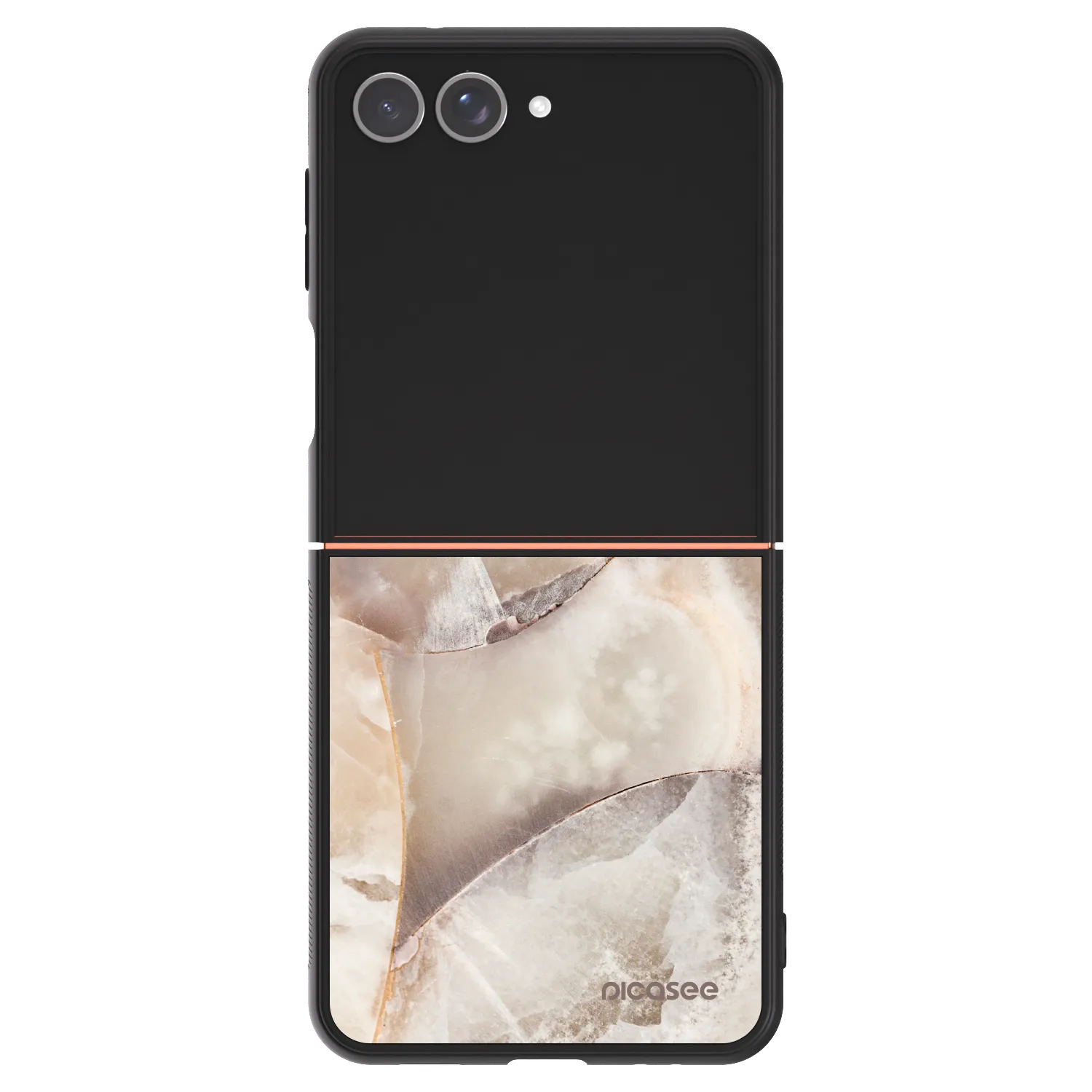 Picasee ULTIMATE CASE za Samsung Galaxy Z Flip7 5G - Cream marble