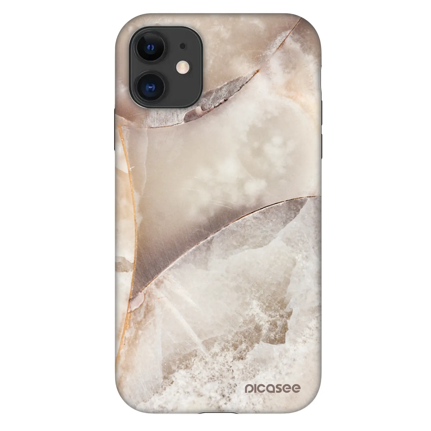 Picasee Fashion Case za Apple iPhone 11 - Cream marble