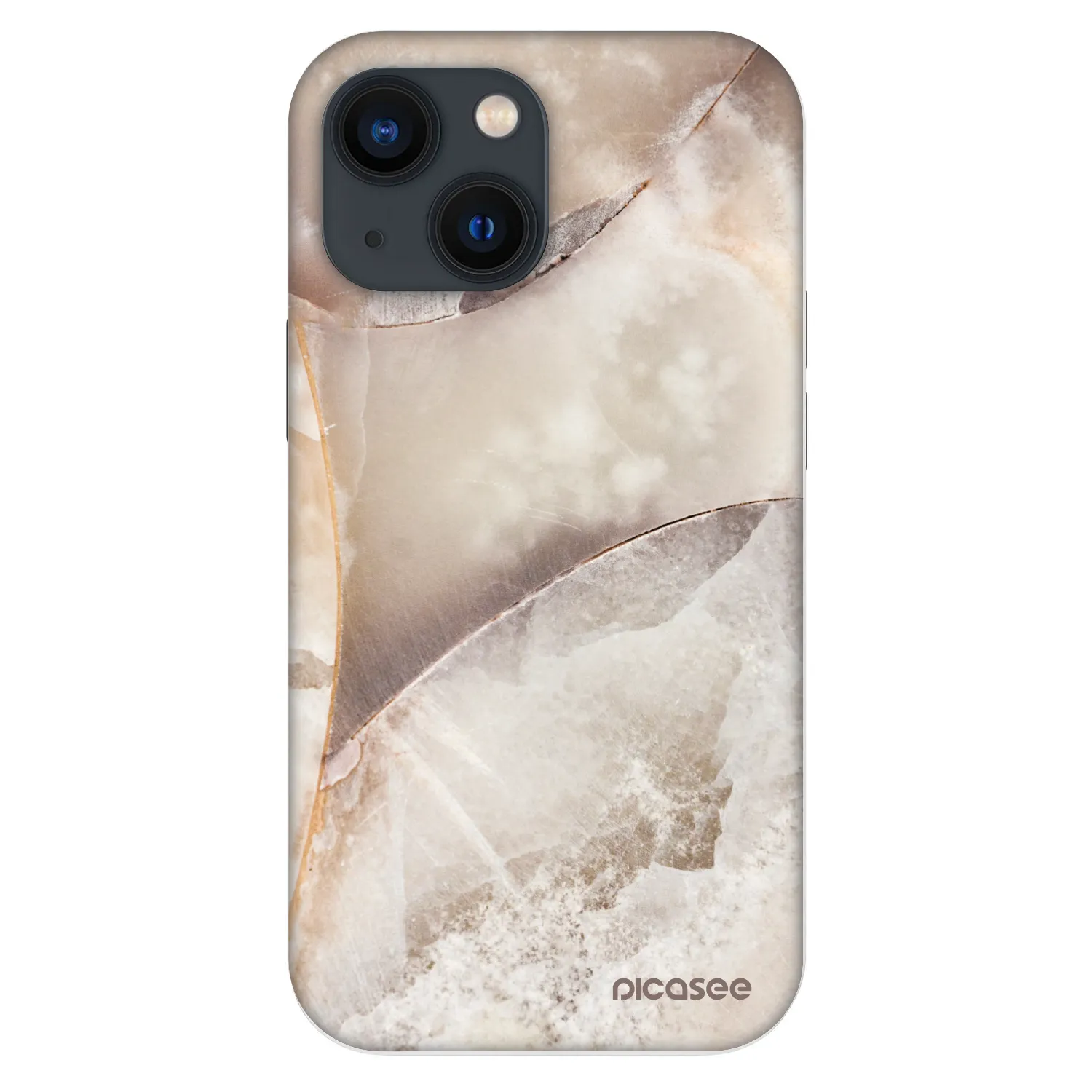 Picasee Fashion Case za Apple iPhone 13 mini - Cream marble