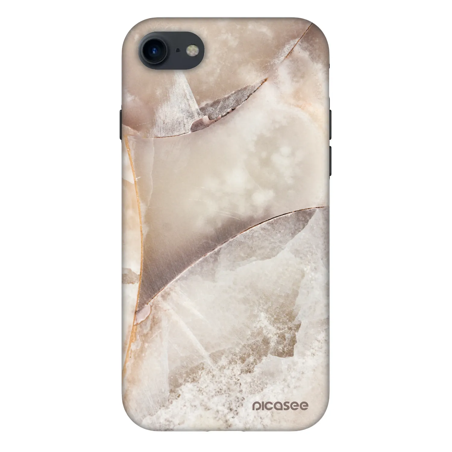 Picasee Fashion Case za Apple iPhone 7 - Cream marble