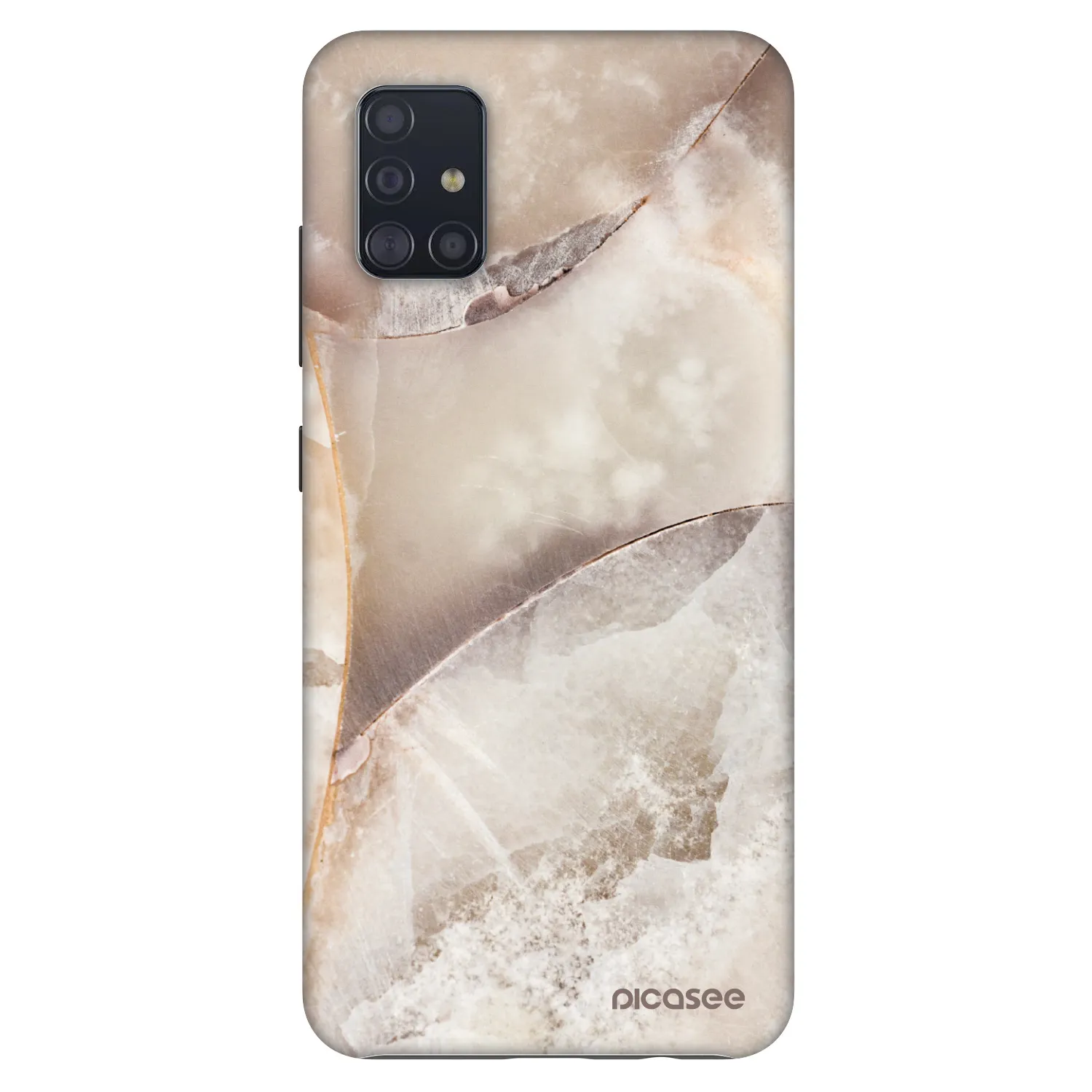 Picasee Fashion Case za Samsung Galaxy A51 A515F - Cream marble