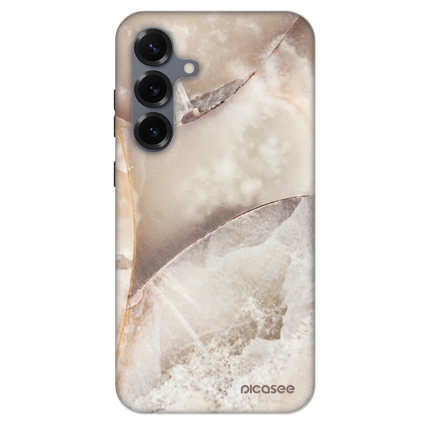 Picasee Fashion Case PowerShare pro Samsung Galaxy S25+ 5G - Cream marble