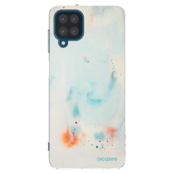 Picasee silikonski prozorni ovitek za Samsung Galaxy A12 A125F - Splash