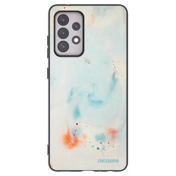 Picasee silikonski črni ovitek za Samsung Galaxy A52 5G A525F - Splash