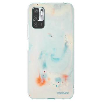 Picasee silikonski prozorni ovitek za Xiaomi Redmi Note 10 5G - Splash