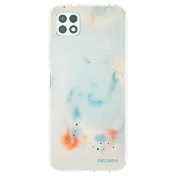 Picasee silikonski prozorni ovitek za Samsung Galaxy A22 A226B 5G - Splash