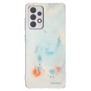 Picasee silikonski prozorni ovitek za Samsung Galaxy A52s 5G A528B - Splash
