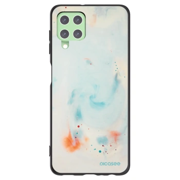 Picasee silikonski črni ovitek za Samsung Galaxy A22 A225F 4G - Splash