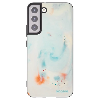 Picasee silikonski črni ovitek za Samsung Galaxy S22+ 5G - Splash