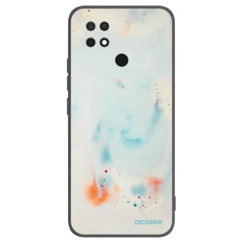 Picasee silikonski črni ovitek za Xiaomi Redmi 10C - Splash