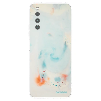 Picasee silikonski prozorni ovitek za Sony Xperia 10 IV 5G - Splash