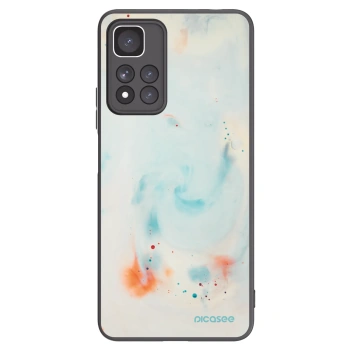 Picasee silikonski črni ovitek za Xiaomi Redmi Note 11 Pro+ 5G - Splash