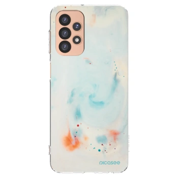 Picasee silikonski prozorni ovitek za Samsung Galaxy A23 A236B 5G - Splash