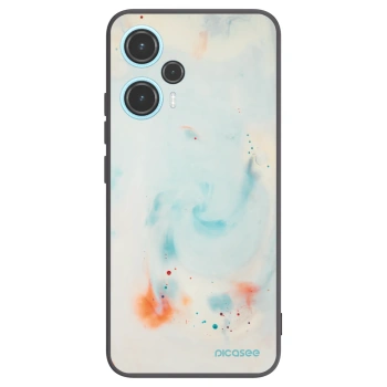 Picasee silikonski črni ovitek za Xiaomi Poco F5 - Splash