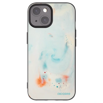 Picasee silikonski črni ovitek za Apple iPhone 15 - Splash