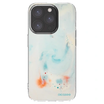 Picasee silikonski prozorni ovitek za Apple iPhone 15 Pro - Splash