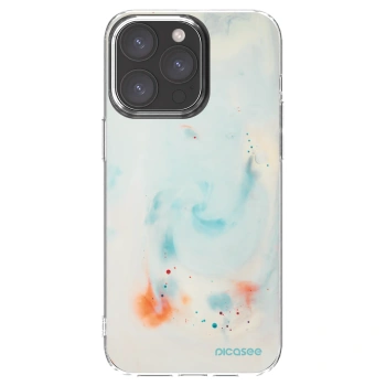 Picasee silikonski prozorni ovitek za Apple iPhone 15 Pro Max - Splash