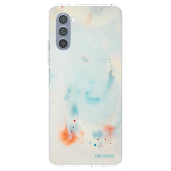 Picasee silikonski prozorni ovitek za Motorola Moto G62 - Splash
