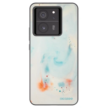 Picasee silikonski črni ovitek za Xiaomi 13T Pro - Splash