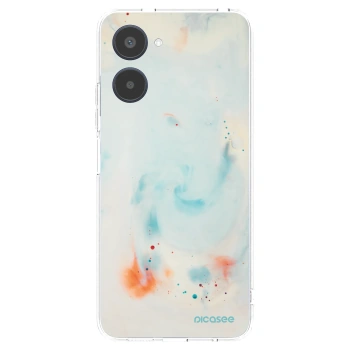 Picasee silikonski prozorni ovitek za Realme 10 4G - Splash