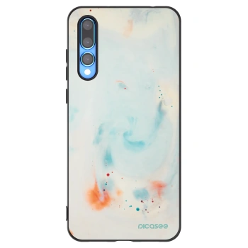 Picasee silikonski črni ovitek za Huawei P20 Pro - Splash
