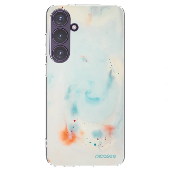 Picasee silikonski prozorni ovitek za Samsung Galaxy S24+ S926B 5G - Splash