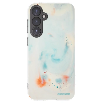 Picasee silikonski prozorni ovitek za Samsung Galaxy S23 FE S711B - Splash