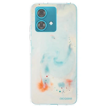 Picasee silikonski prozorni ovitek za Motorola Edge 40 Neo - Splash