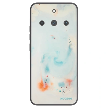 Picasee silikonski črni ovitek za Realme 11 Pro+ - Splash