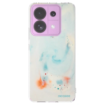 Picasee silikonski prozorni ovitek za Xiaomi Redmi Note 13 Pro 5G - Splash