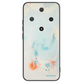 Picasee silikonski črni ovitek za Honor Magic6 Lite 5G - Splash