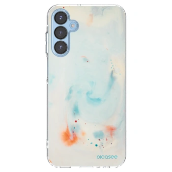 Picasee silikonski prozorni ovitek za Samsung Galaxy A15 A156B 5G - Splash