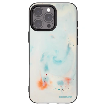 Picasee silikonski črni ovitek za Apple iPhone 16 Pro Max - Splash