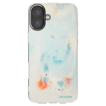 Picasee silikonski prozorni ovitek za Apple iPhone 16 Plus - Splash