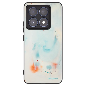 Picasee silikonski črni ovitek za Xiaomi 14T Pro - Splash