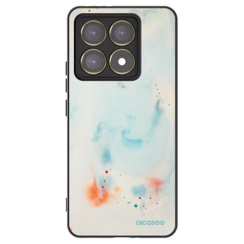 Picasee silikonski črni ovitek za Xiaomi 14T - Splash