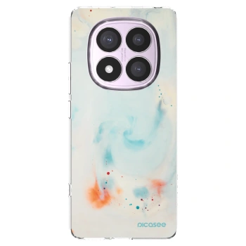 Picasee silikonski prozorni ovitek za Xiaomi Redmi Note 14 Pro 5G - Splash