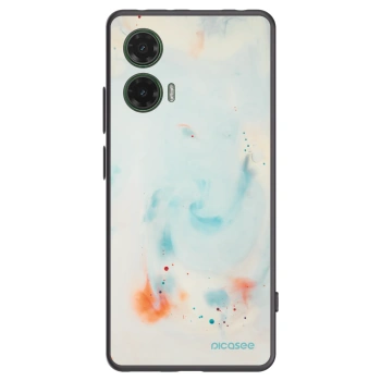 Picasee silikonski črni ovitek za Motorola Moto G35 5G - Splash