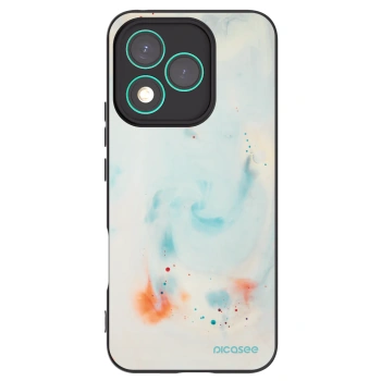 Picasee silikonski črni ovitek za Honor 400 Lite 5G - Splash