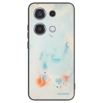 Picasee silikonski črni ovitek za Xiaomi Redmi Note 14S - Splash