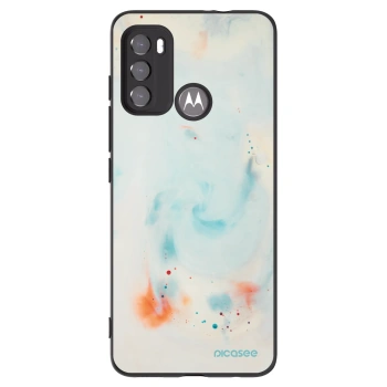 Picasee silikonski črni ovitek za Motorola Edge 60 5G - Splash