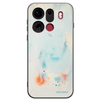 Picasee silikonski črni ovitek za OPPO Find X9 Pro - Splash